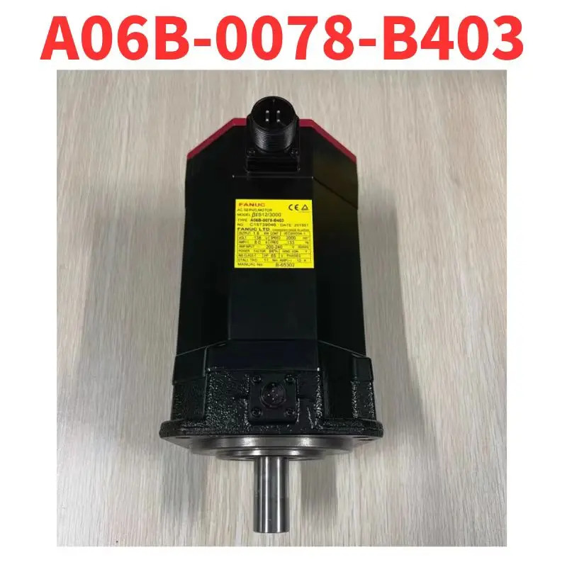 A06B-0078-B403 AC 서보모터상태 해체 잘 작동