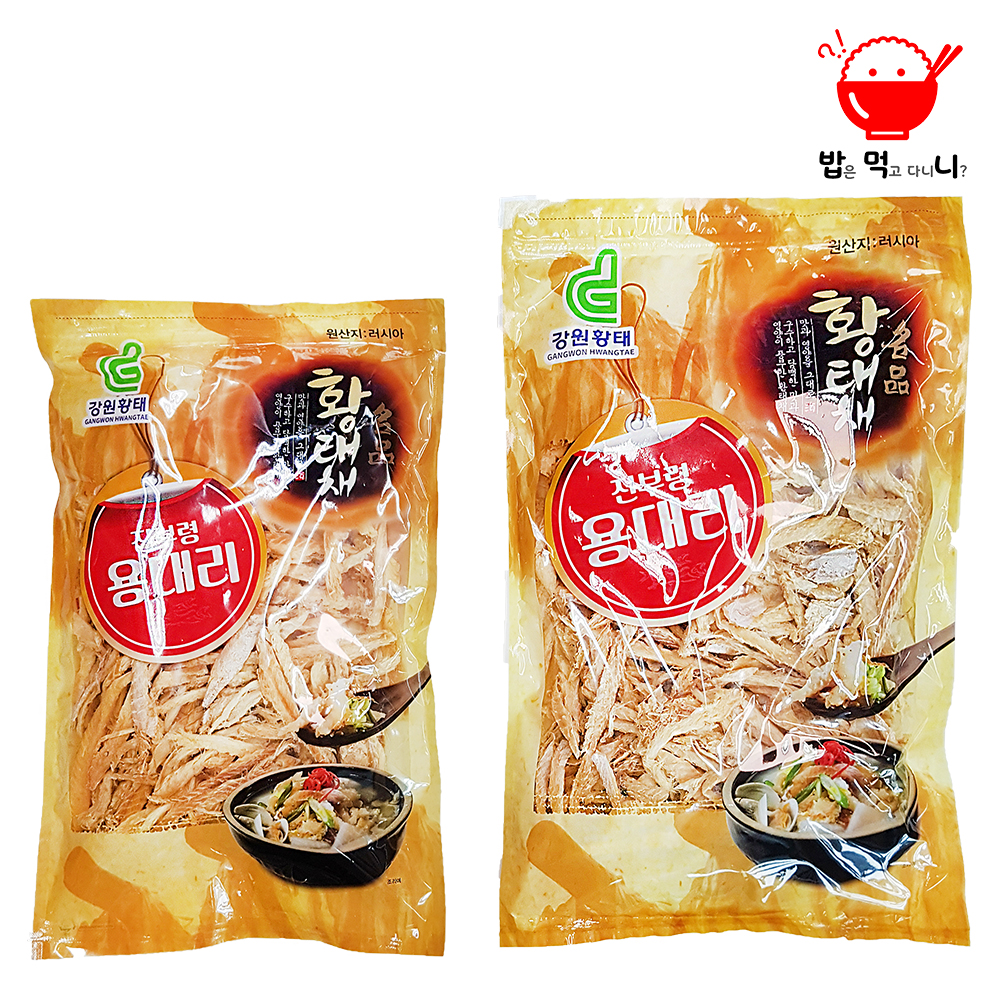 황태채 용대리 황태 명태 북어 먹태 짝태 강원도 특산물 300g 500g - 상품 이미지