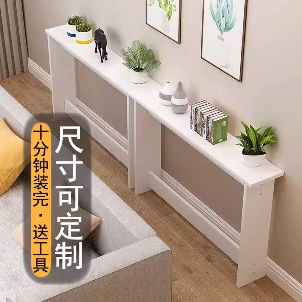 슬림 침대 선반 침대 소파 등받이 틈새 측면 수납대 100x10 - 상세 이미지 2
