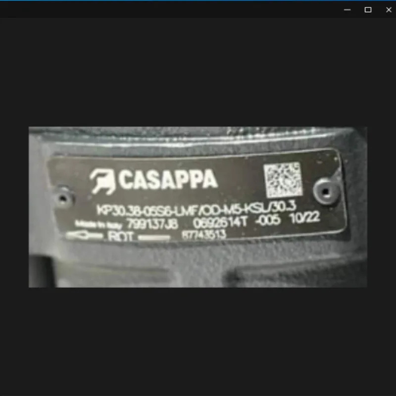 CASAPPA KASPA 기어 펌프 KP30.38-05S6-LMF/OD-M5-KSL/30.3