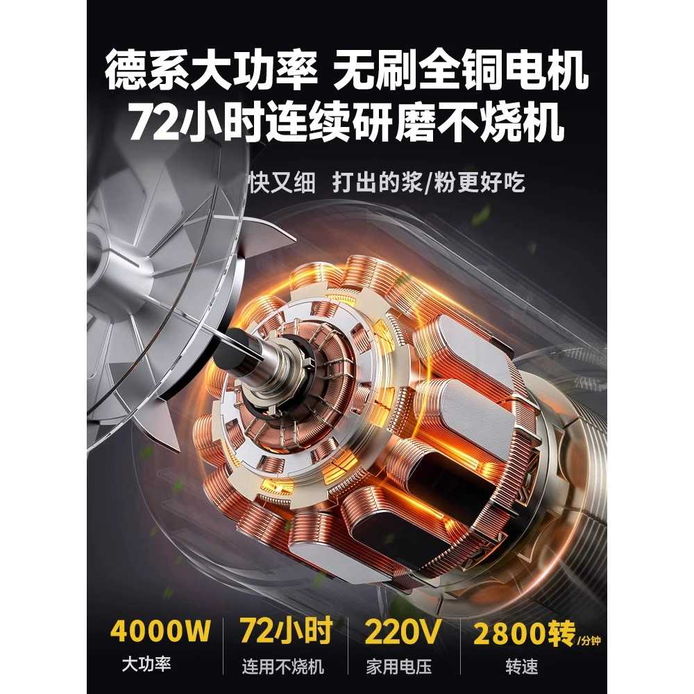 사료 분쇄기 농장 소형 곡물 옥수수 건식 습식 파쇄기 2500W 이미지 6