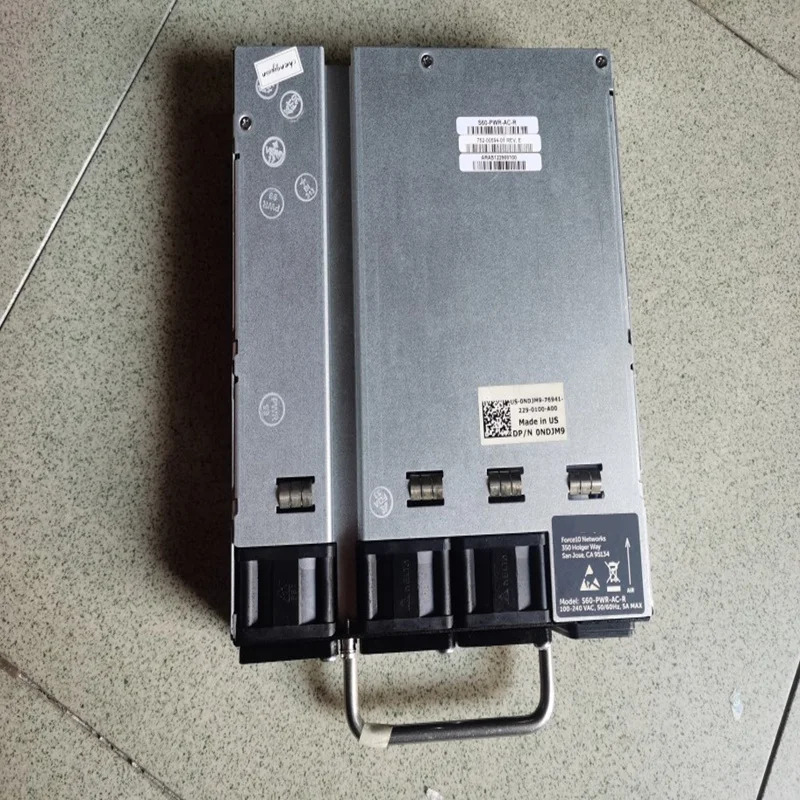DELL Force10 S60 전원 공급 S60-PWR-AC 거오리지널 전원공급장치 4WVJ8 NDJM9 04WVJ8 0NDJM9 752-00592-01