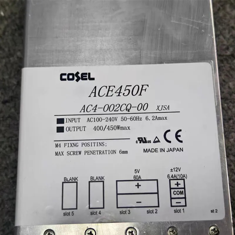 리퍼 오리지널 전원공급장치 EL ACE450F 450W AC4-002CQ-00 AC4-OWS2H-00 새 것처럼 작동