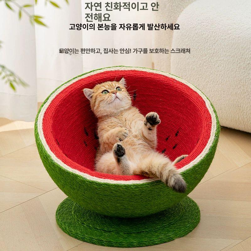 골판지 스크레쳐 스크래처 여름집 고양이스크래쳐 캣베드 스크래치 고양이숨숨집 - 상세 이미지 4