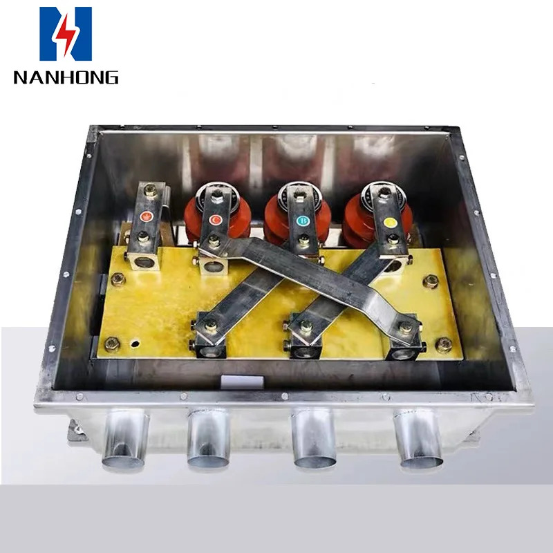 Nanhong 케이블 외장 보호 상자보호 크로스 접지 상스테인레스 스틸 10kv 35kv 110kv