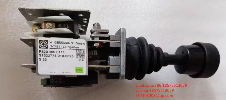 GESSMANN P520 400 0111 S1322775010-0025 S22 구동 핸들 제로 잠금 마찰 포지셔닝