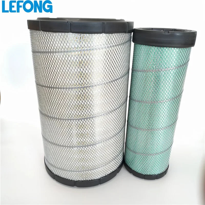 굴삭기 에어 필터 카트리지 어셈블리 하우징 R485-9 R485VS R520