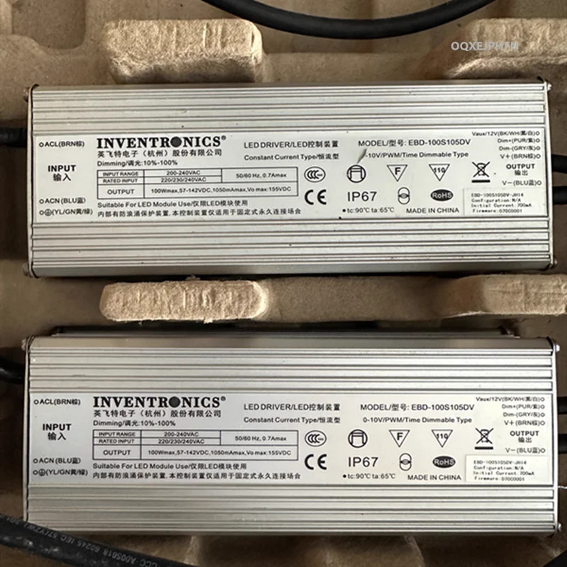 INVENTRONICS 57-142V 100W 전원공급장치 EBD-100S105DV 12V25A 350W EBV-350S012SV 새 원본