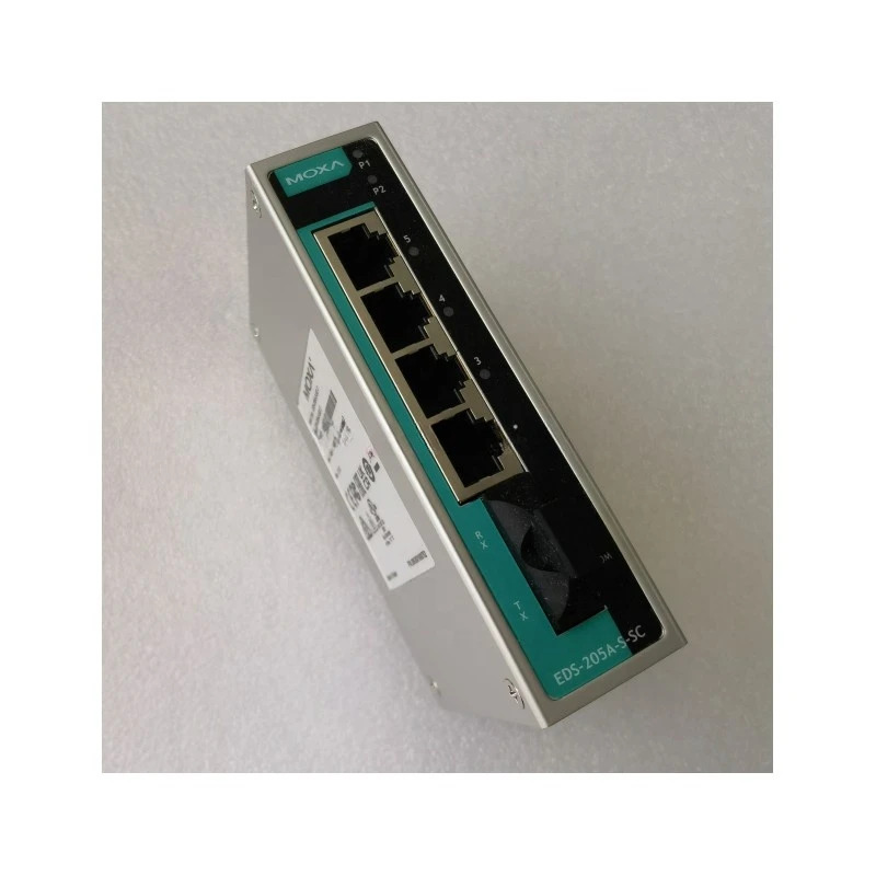 MOXA EDS-205A-S-SC-T 비형 이더넷 스위치 10/100BaseTX 포트 4 개