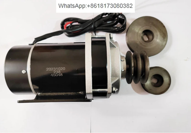 Jiaolong DC 브러시 모터 감속 도르래 더블 벨트 A B 타입 600 W 24V 36V 48V