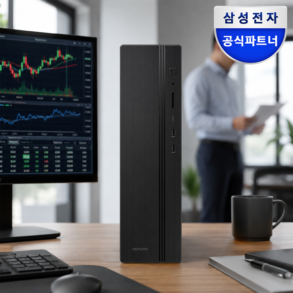 삼성전자 데스크탑 DM500SHZ-AD5A 8GB SSD256GB 가정용 기업용 업무용 PC 컴퓨터 상품 이미지