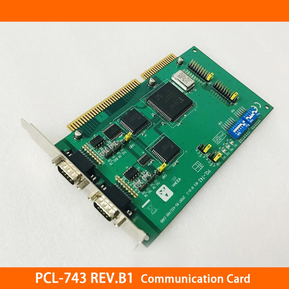 Advantech PCL-743 REV.B1 2 포트 통신 카드 RS422/485