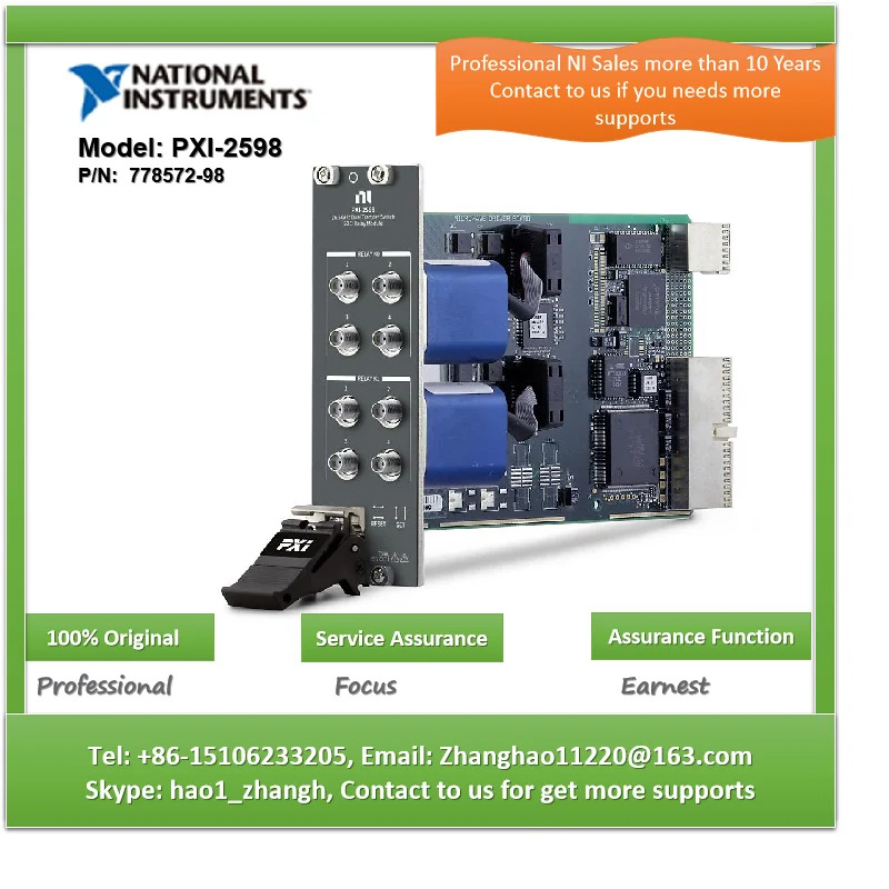 NI PXI-2598 778572-98 스위치 모듈식 기기