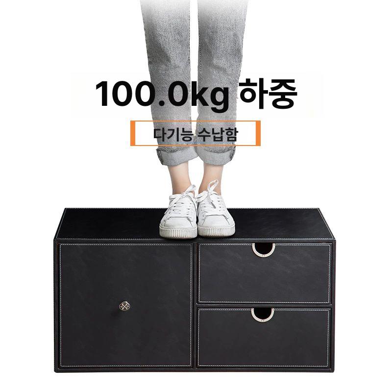 차량용 트렁크정리함 케이스 멀티 포켓 네트 틀 도구 수납함 스트랩 수하물 보관박스 - 상세 이미지 4