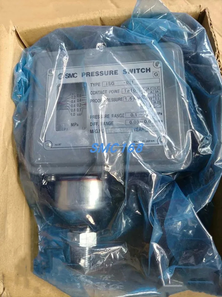 SMC 기계식 압력 스위치 ISG131-031 3C-ISG211-031 포장