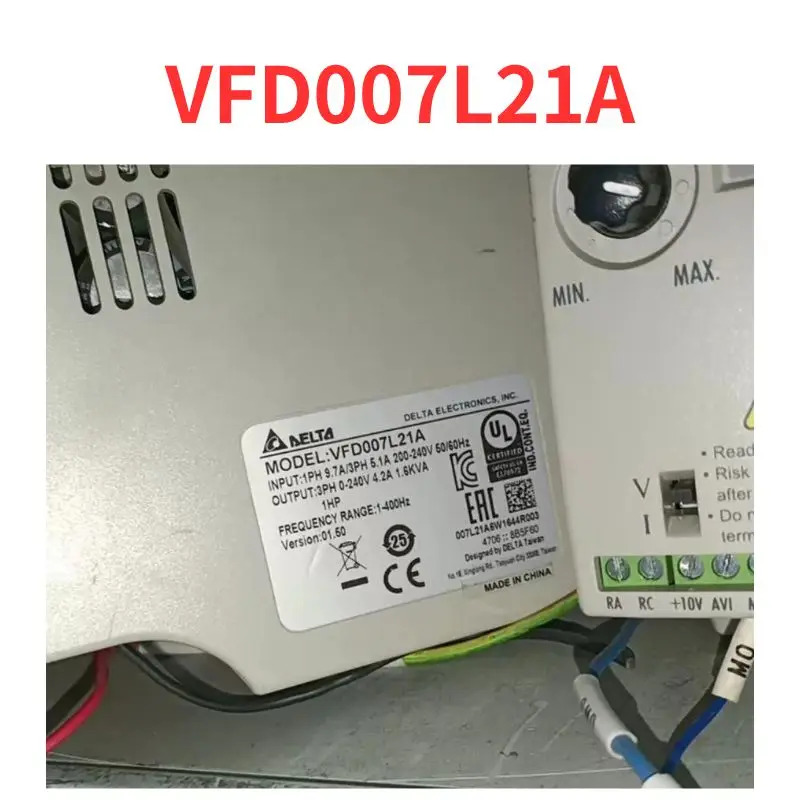 리퍼 완료 주파수 변환기 VFD007L21A 신