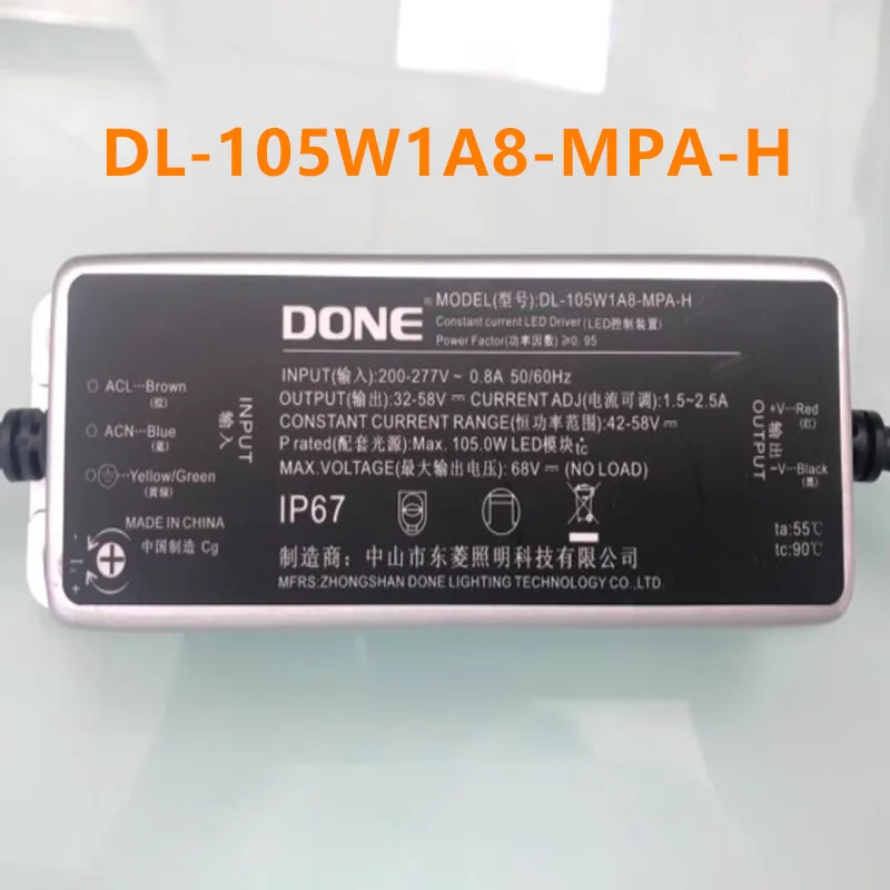 DONE IP67 32-58V 105W DL-105W1A8-MPA-H DL-105W1A8-MPA 20-38V DL-105W2A8-MPA-H I DL-105W2A8-MPA 새 원본