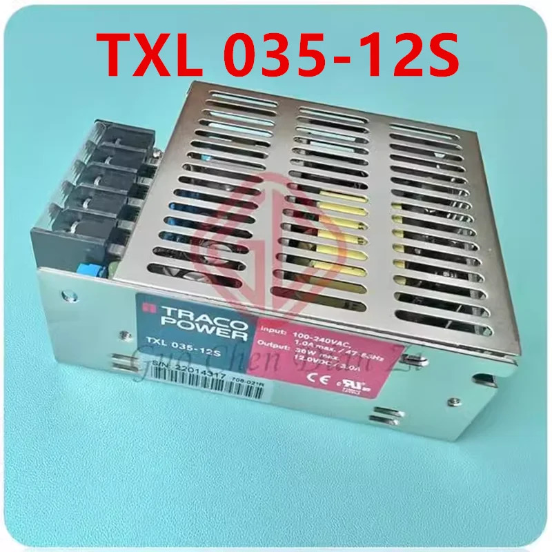 TRACO POWER 12V3A 35W TXL 035-12S TXL035-12S새 원본 전원공급장치