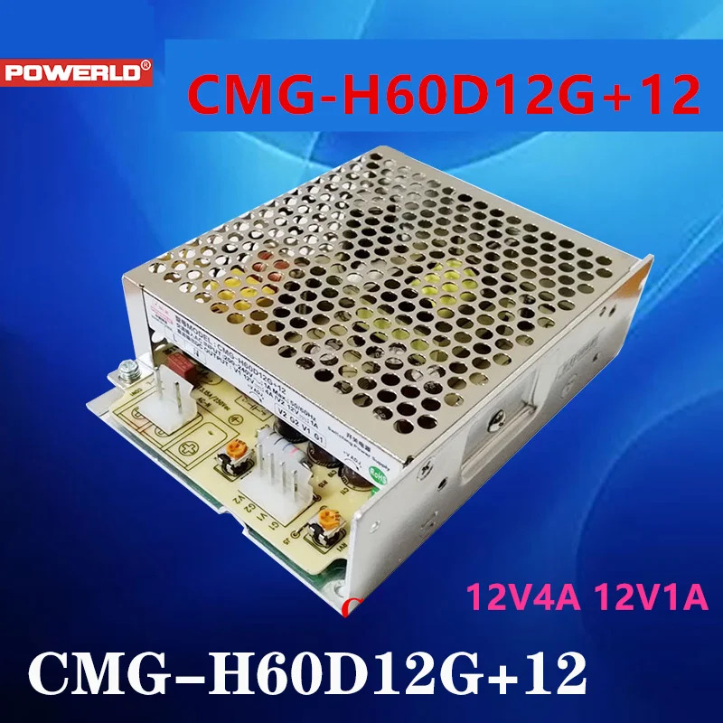 POWERLD 12V4A 12V1A 60W CMG-H60D12G12새 원본 전원공급장치 CMG-H45D12G12II 교체