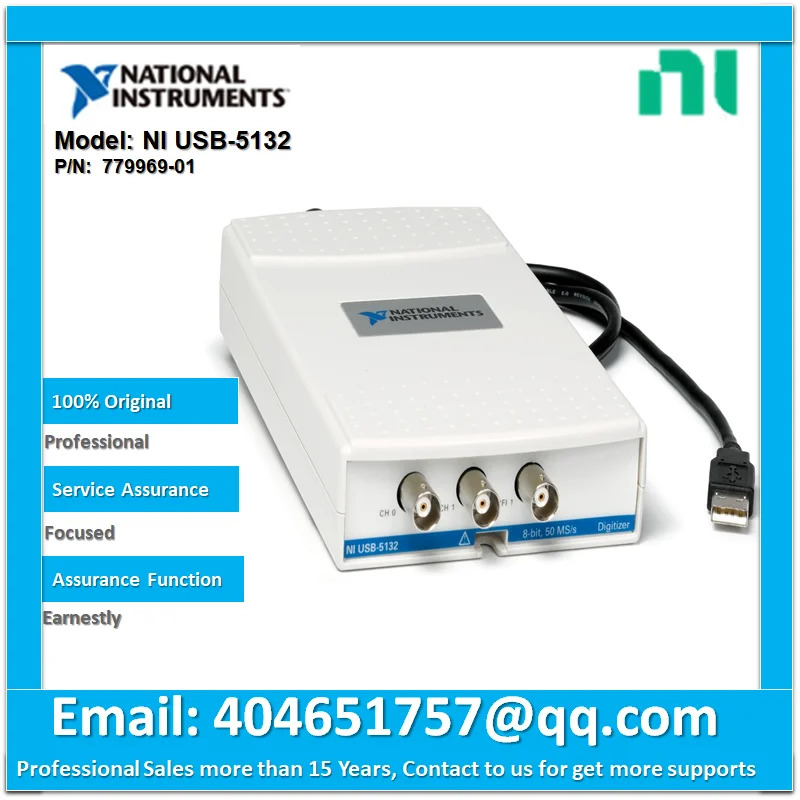 전원 USB 오실로스코프 NI USB-5132 779969-01