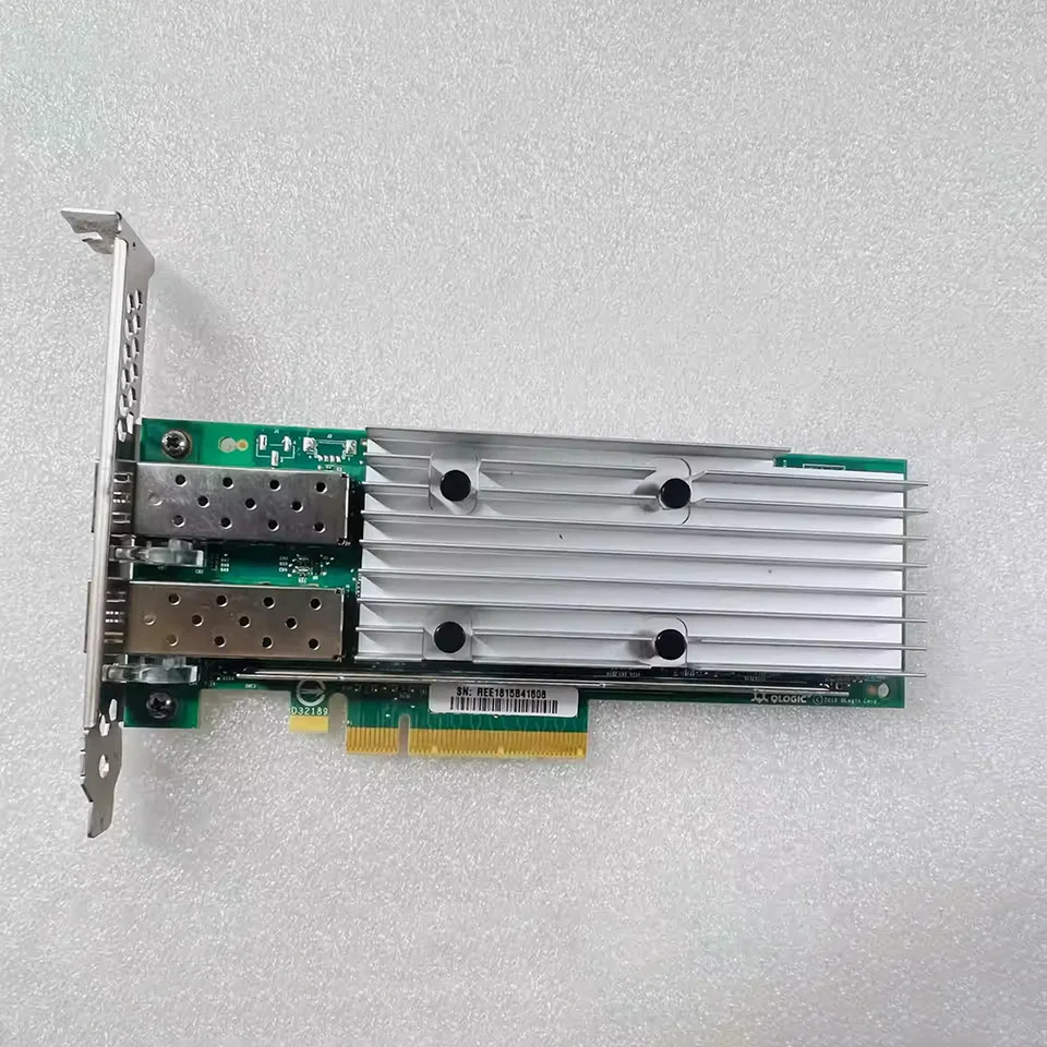 듀얼 전기 포트가 기가비트 네트워크 카드 QLGC 10G 25G SFP2810 PCIE X8 인터페이스 QL41212HLCU