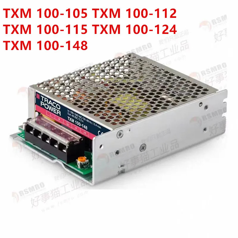 TRACO POWER 100W TXM 100-105 100-112 100-115 100-124 100-148 새 원본 전원공급장치