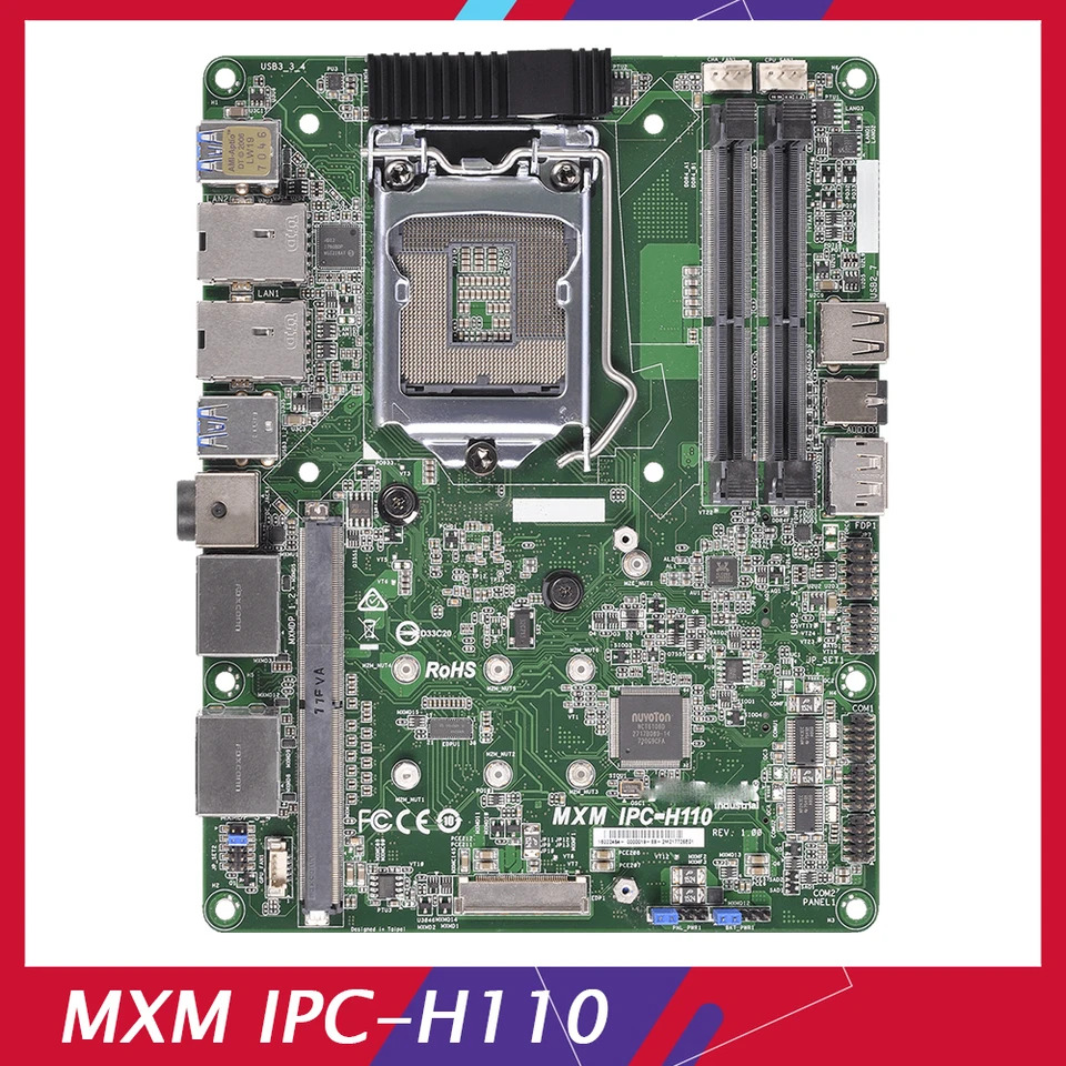 ASRock호환 IPC 마더보드 MXM IPC-H110 GPU AI 4DP