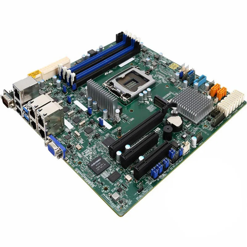 슈퍼마이크로 X11SSH-LN4F 1151 서버 마더보드 IPMI NAS C236 양질