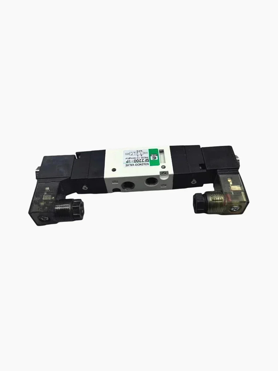 솔레노이드 밸브 SF2101-IP 2위치 5방향 듀얼 컨트롤 SF2200-IP 후진 DC24V