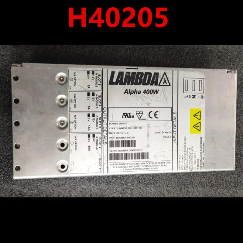 TDK 람다 알파오리지널 리퍼 전원공급장치 400W H40205 CA400 5A 12C 12M