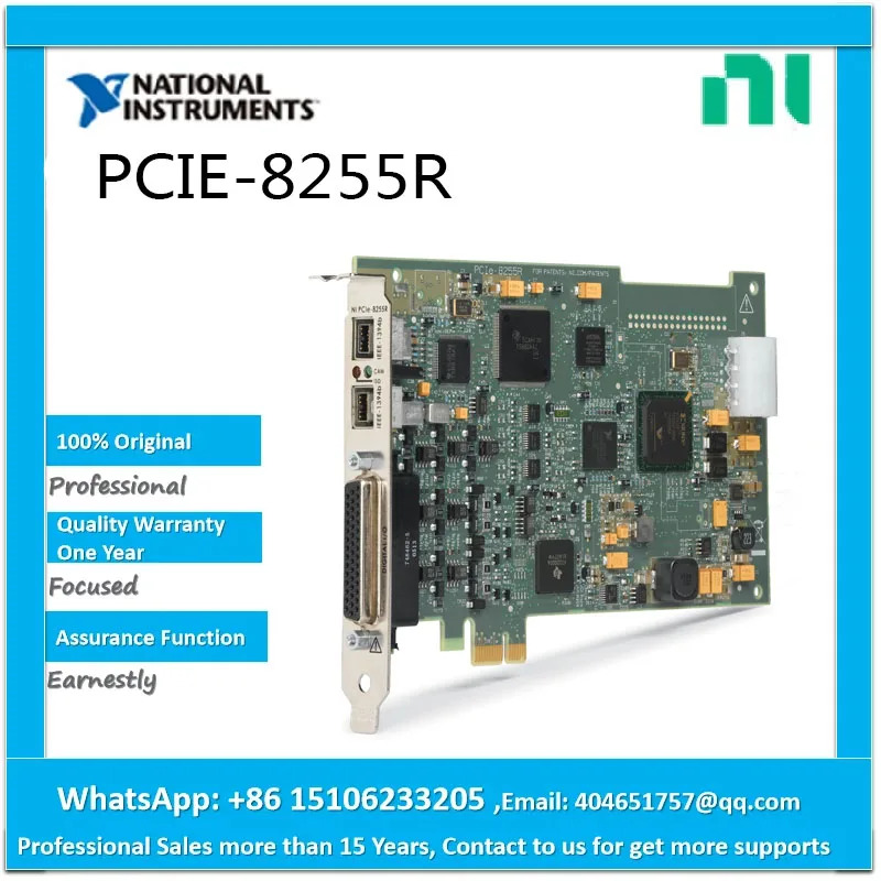 NI PCIe-8255R 재구성 가능디지털 I/O 프레임 그래버 장치