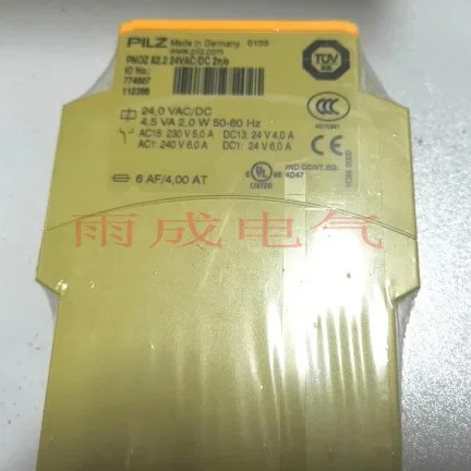 Pilz PILZ 안전 릴레이 PNOZ X2.2 24VAC/DC 2n/o 포장 774607