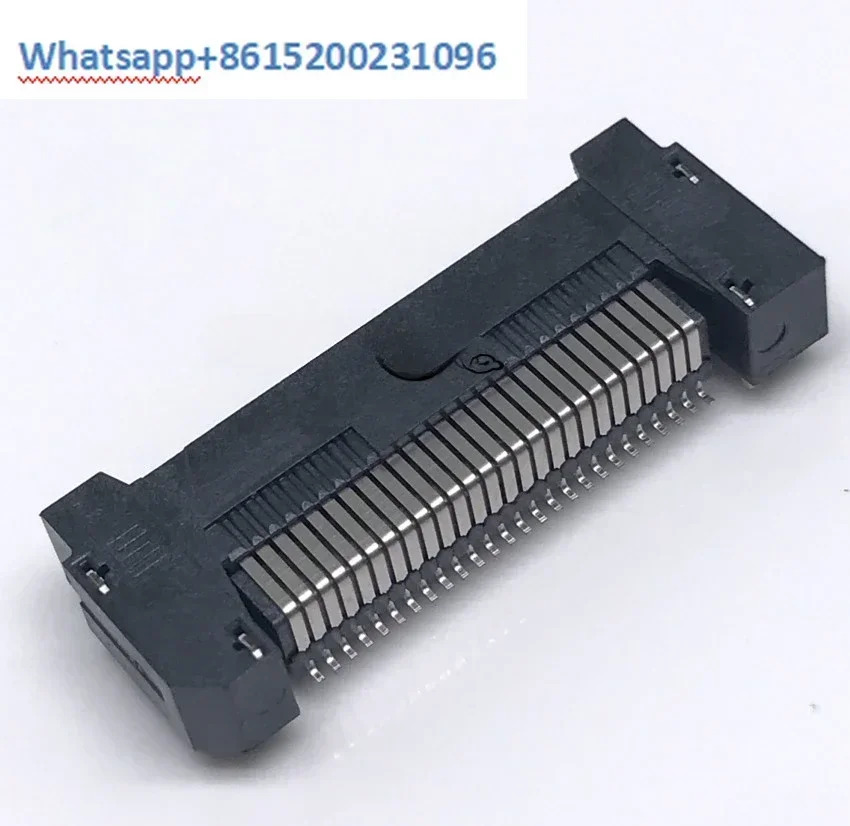 QRF8-026-01-L-RA-GP-K 직각 고속 소켓 스트립 커넥터