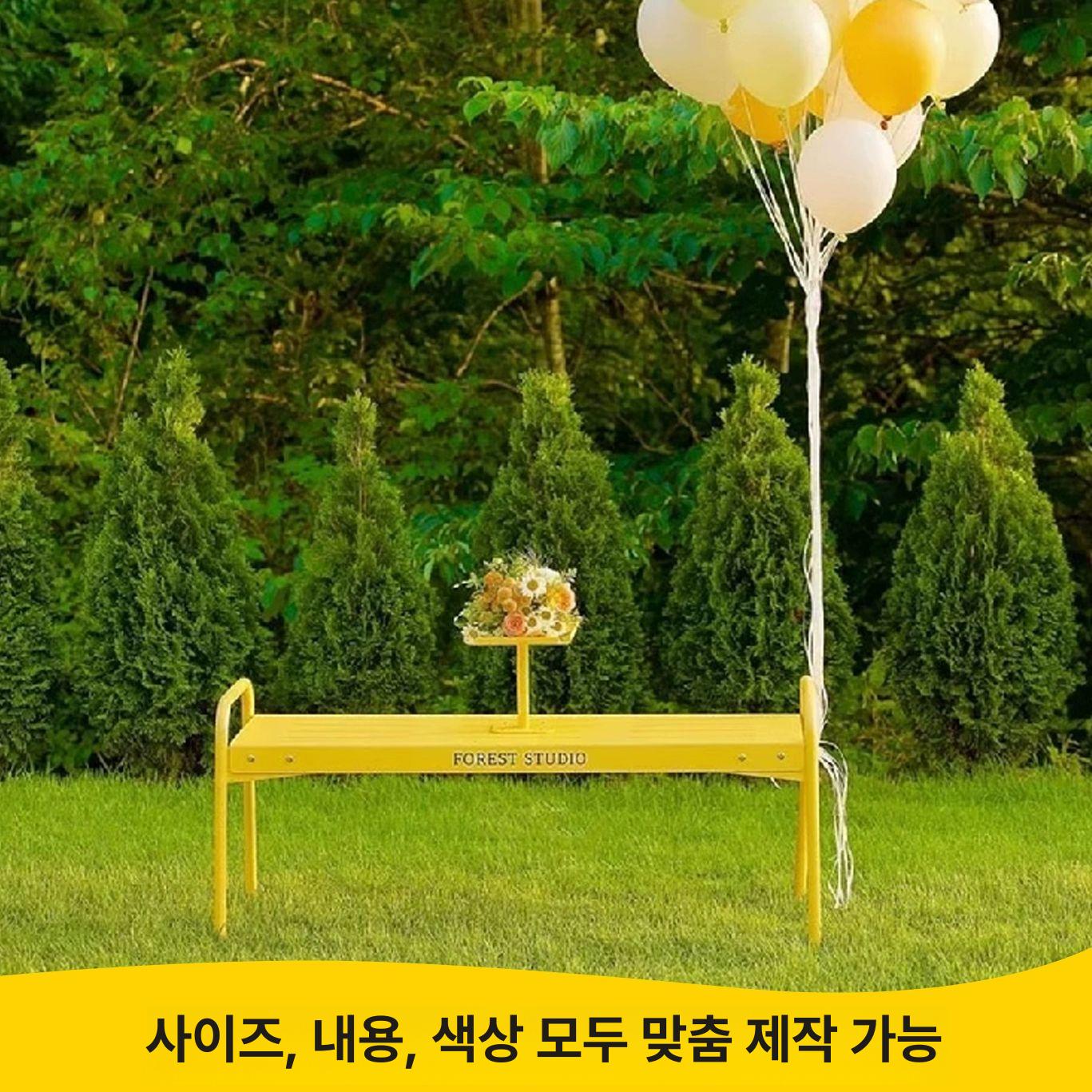 철제 벤치의자 북유럽 인테리어 야외용 체어 거실 고급 엔틱의자 복고풍 매장용 - 상세 이미지 3