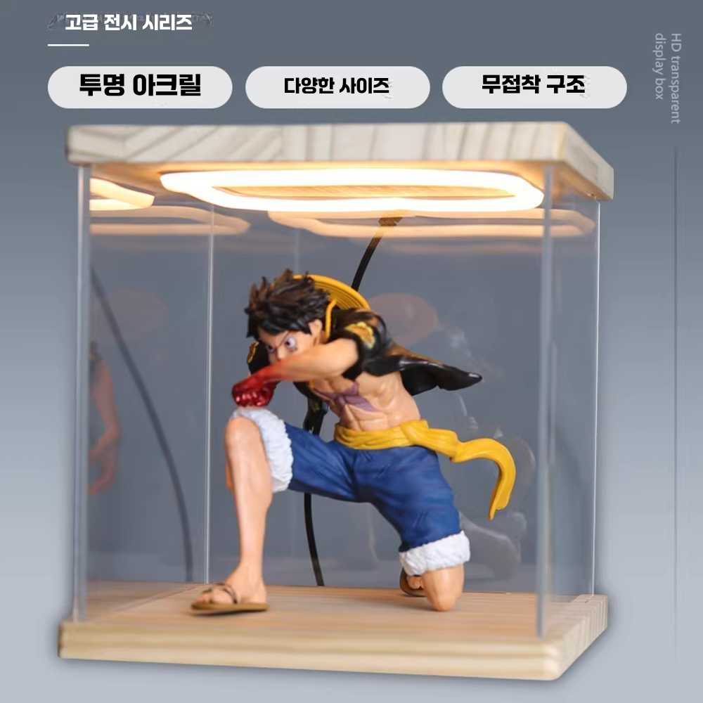 아크릴 피규어 케이스 수납 굿즈 가챠 정리 장식장 10x25x10 - 상세 이미지 3
