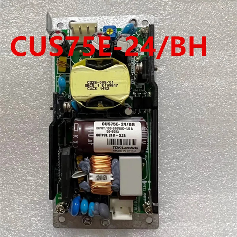TDK-LAMBDA 24V3.2A 75W 전원공급장치 CUS75E-24/BH CUS75E-24 BH CUS75E-24BH 새 원본
