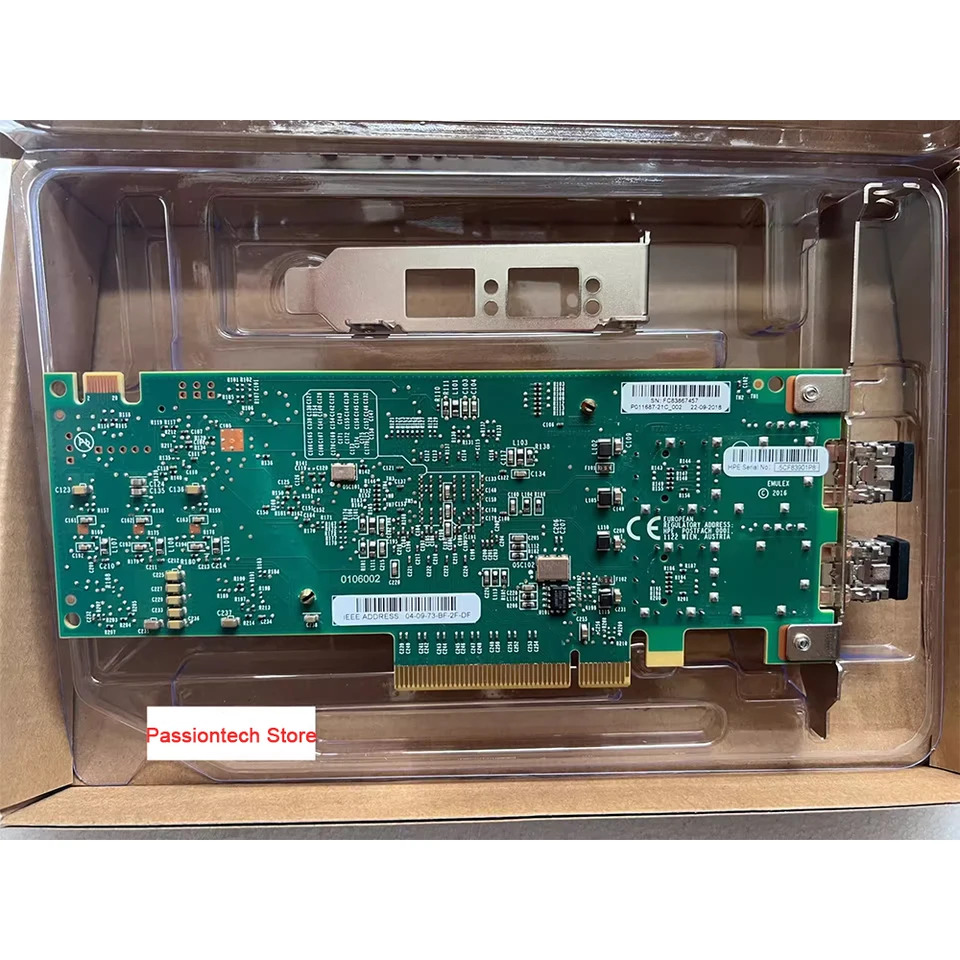 Emulex 채널 카드HBA 광섬유 카드 LPE31002-M6-D LPE31002-M6 NIC