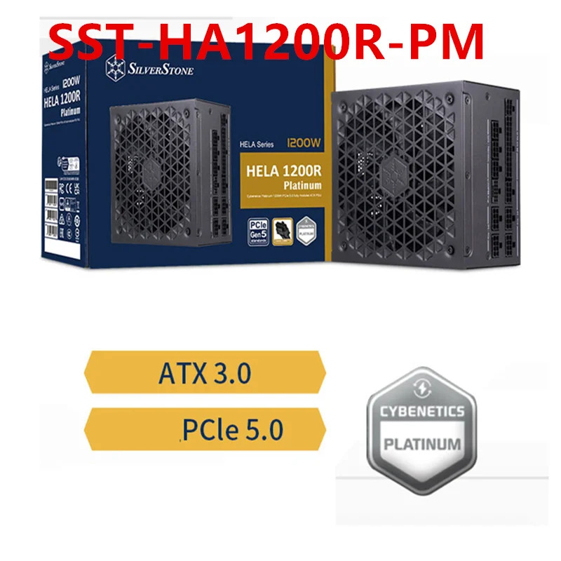 SST-HA1200R-PM SST-AX1200MCPT-ASilverStone HELA 1200R 1200W새 원본 전원공급장치