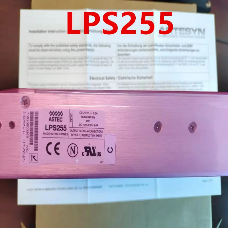 LPS255 LPS255-CASTEC 250W새 원본 전원공급장치