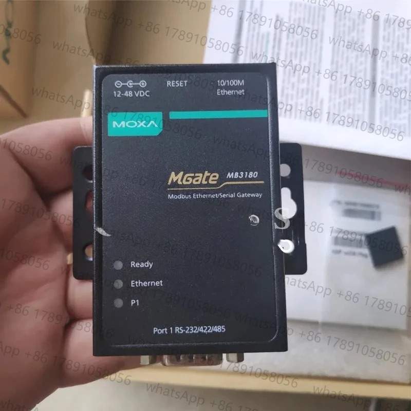 오리지널 MGate MB3180 1 포트 표준 게이트웨이 Modbus