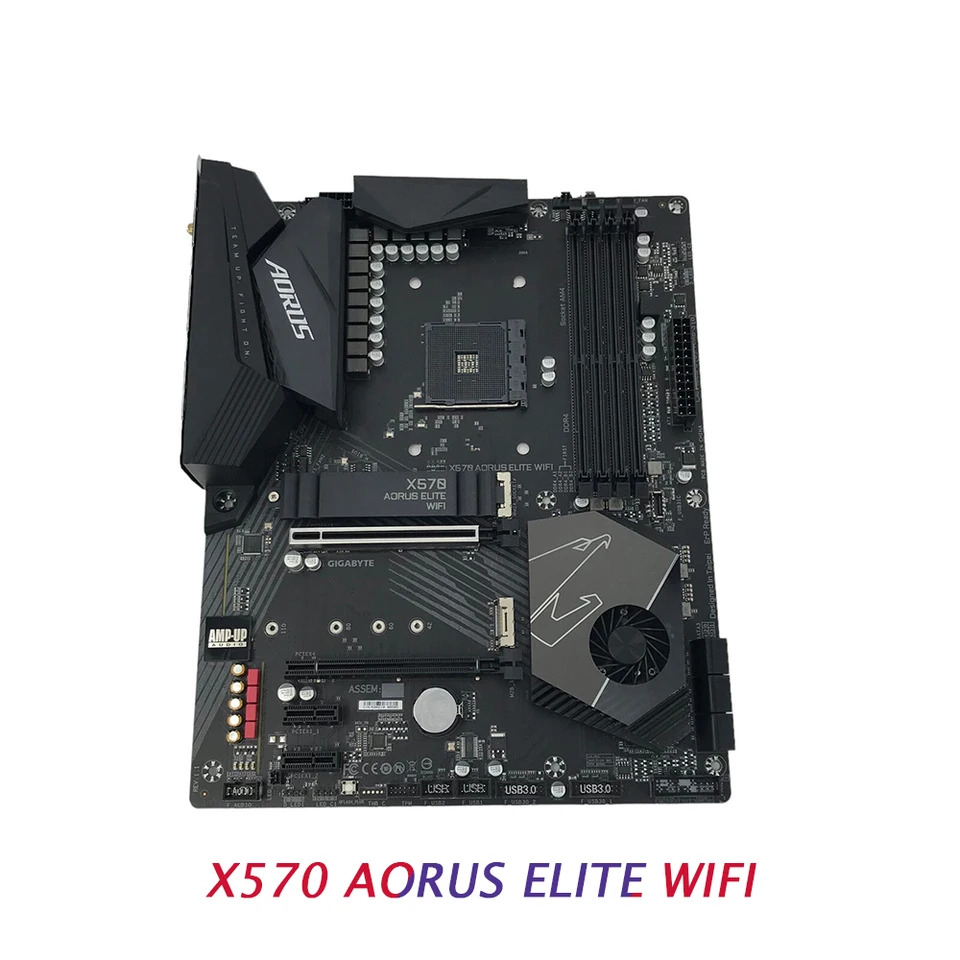 기가 바이트호환 X570 AORUS ELITE WIFI DIY 마더보드 AM4 4 DDR4 128GB 데스크탑 메인보드