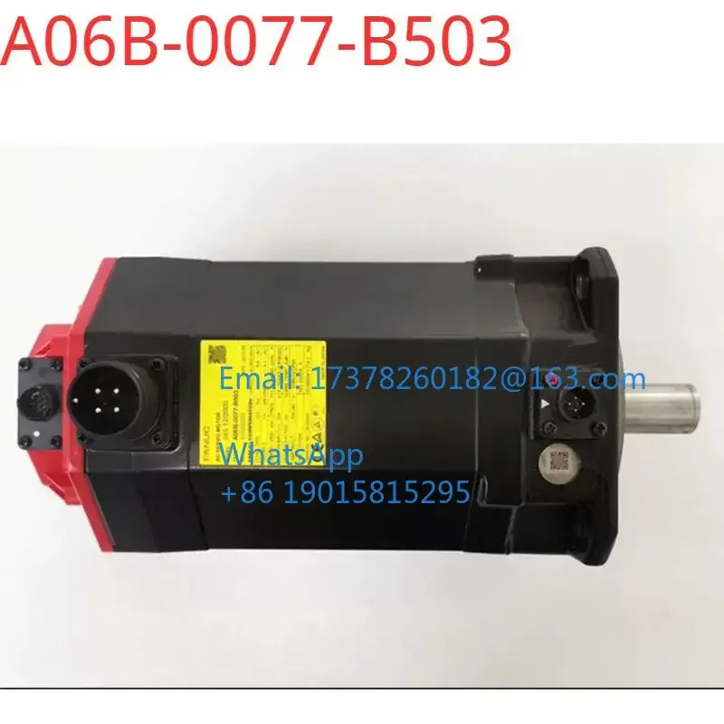 A06B-0077-B503 리퍼 리퍼를 거쳐서보모터 상태