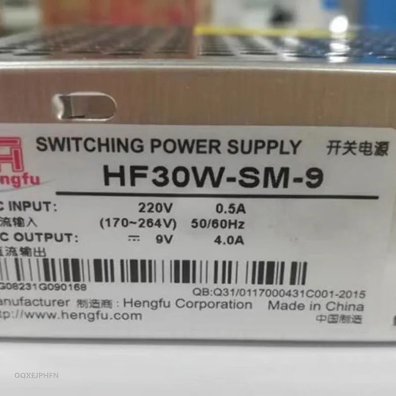 HENGFU 9V4A 오리지널 전원공급장치 30W HF30W-SM-9 신