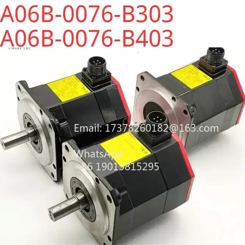 A06B-0076-B303 A06B-0076-B403 리퍼 ok 서보모터 상태