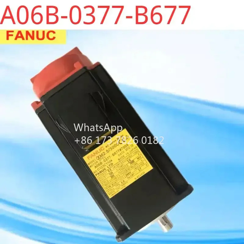 A06B-0377-B677 모터 CNC 리퍼 OK