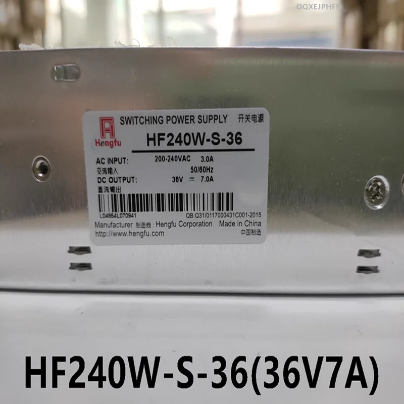 HENGFU 36V7A 240W HF240W-S-36새 원본 전원공급장치