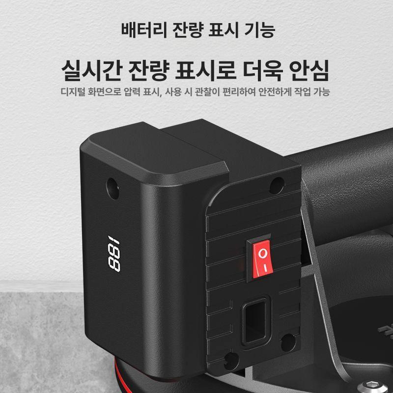 전동 흡착기 에어펌프형 고무 유리 강력 빨판 석션 운반기 판넬 고정 시공 호환 - 상세 이미지 5