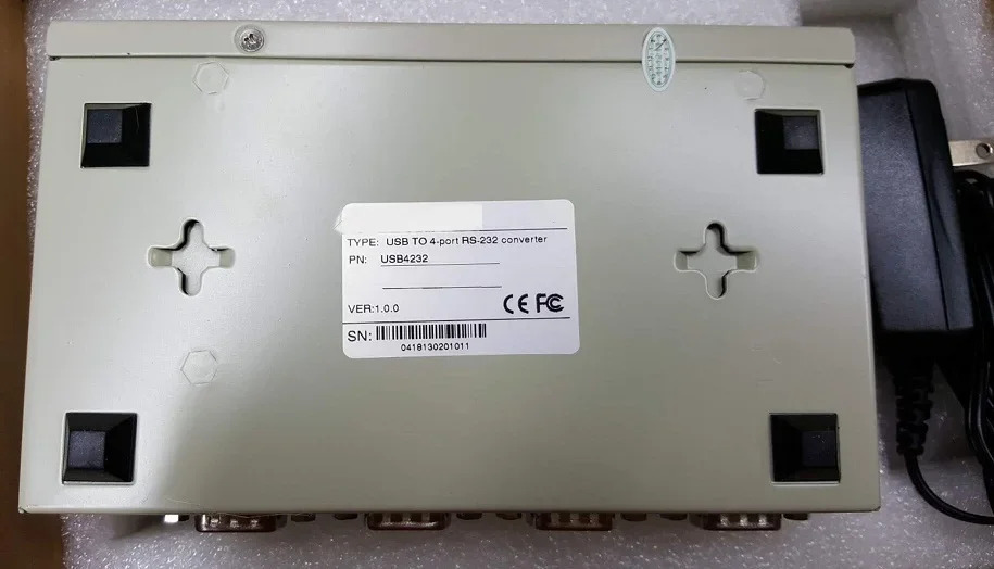 USB to 4 직렬 포트 RS232 변환기