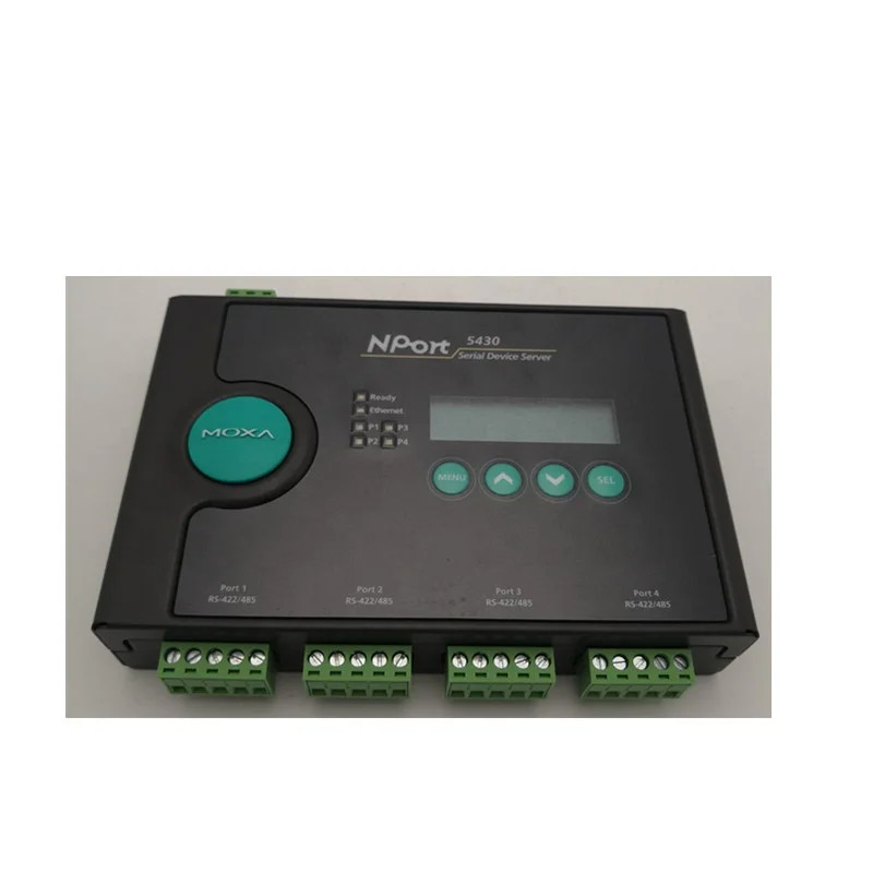 MOXA NPort 5430 4 포트 RS-422/485 직렬 장치 서버