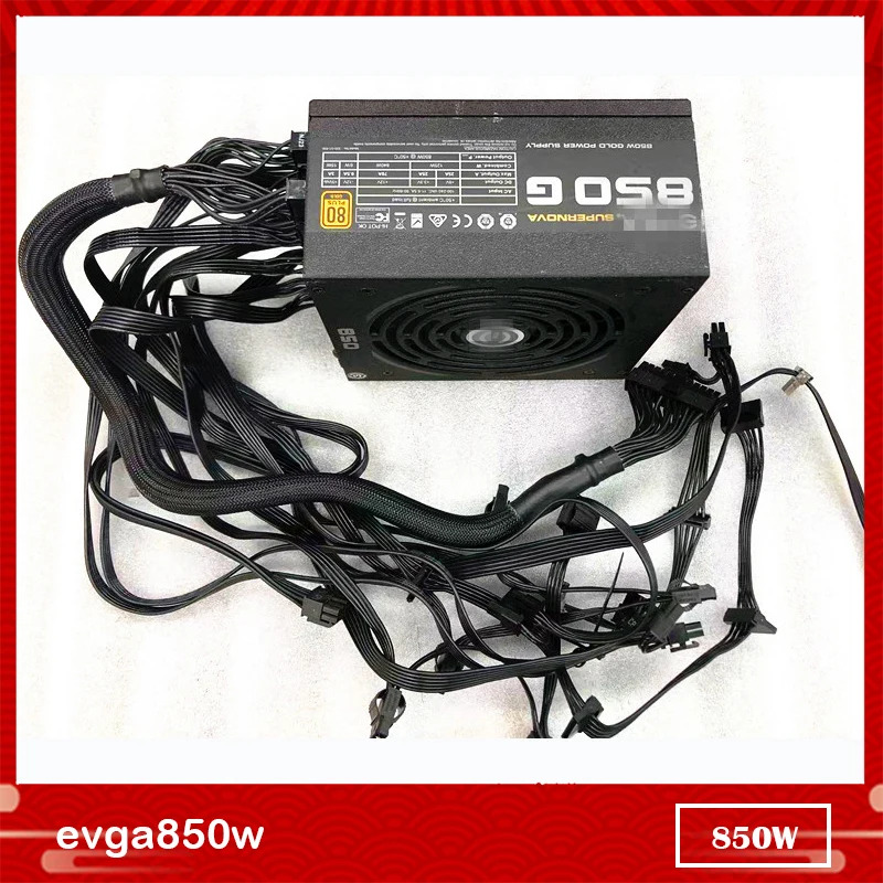 EVGA evha850W 850G 리퍼 광산 전원공급장치